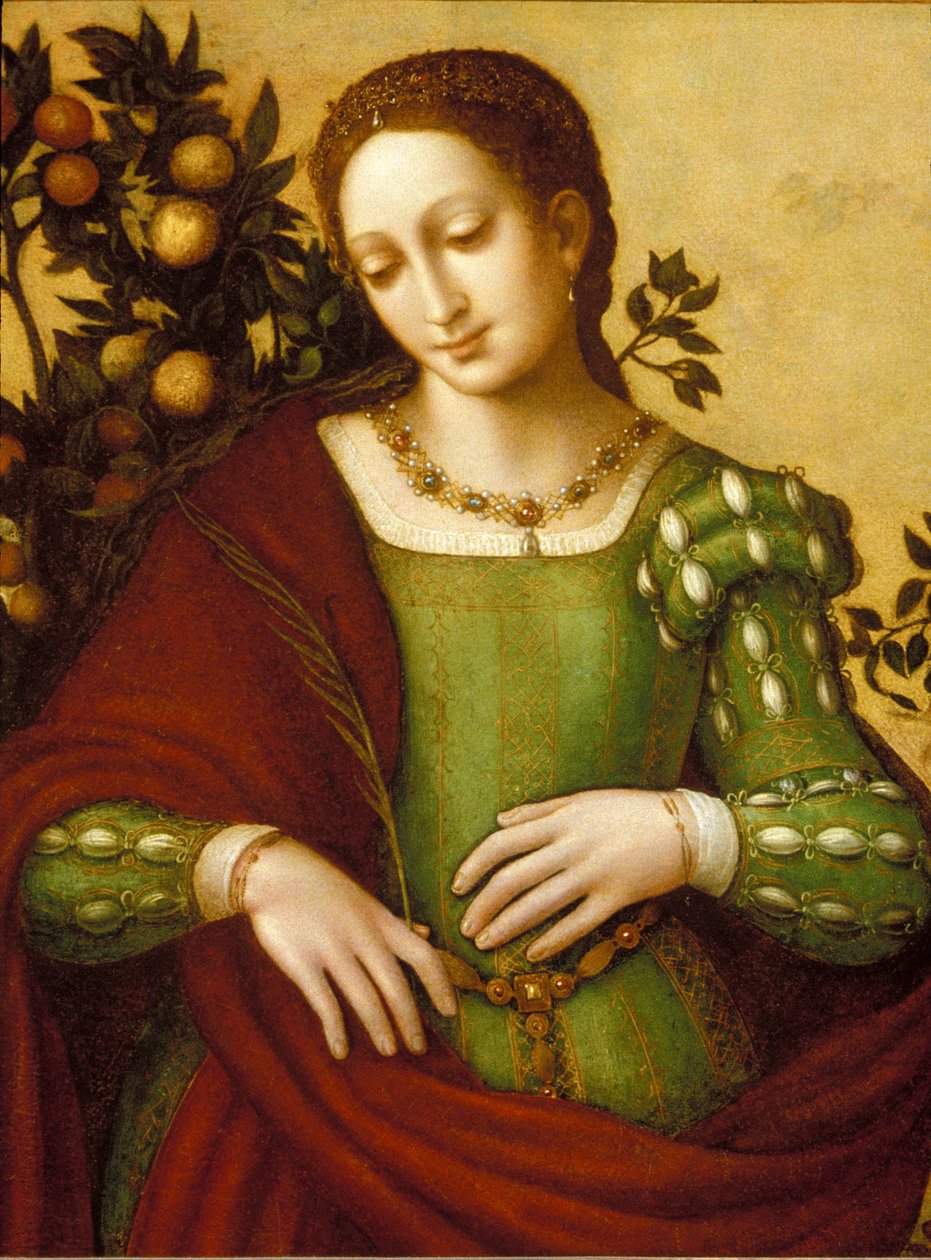 Female Saint - Francesco Melzi