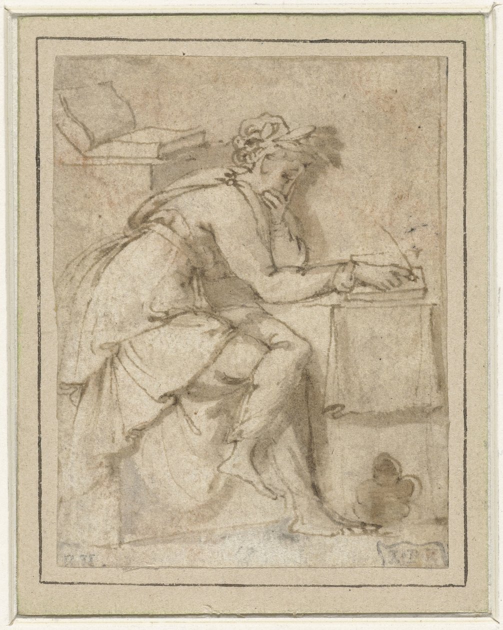 Muse assise (?) - Francesco Salviati