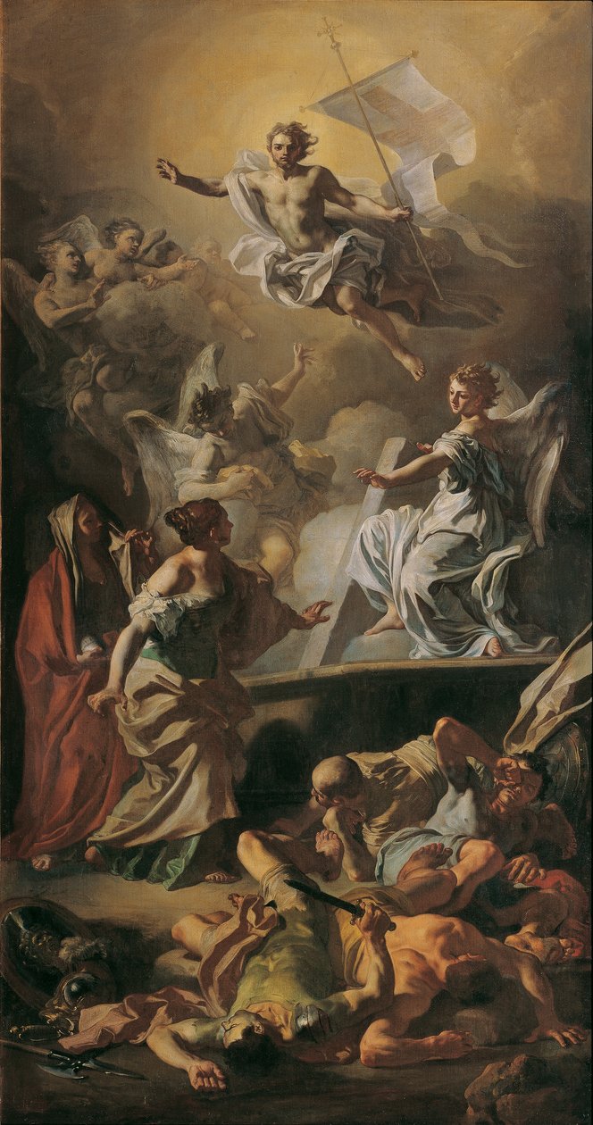 Résurrection du Christ - Francesco Solimena
