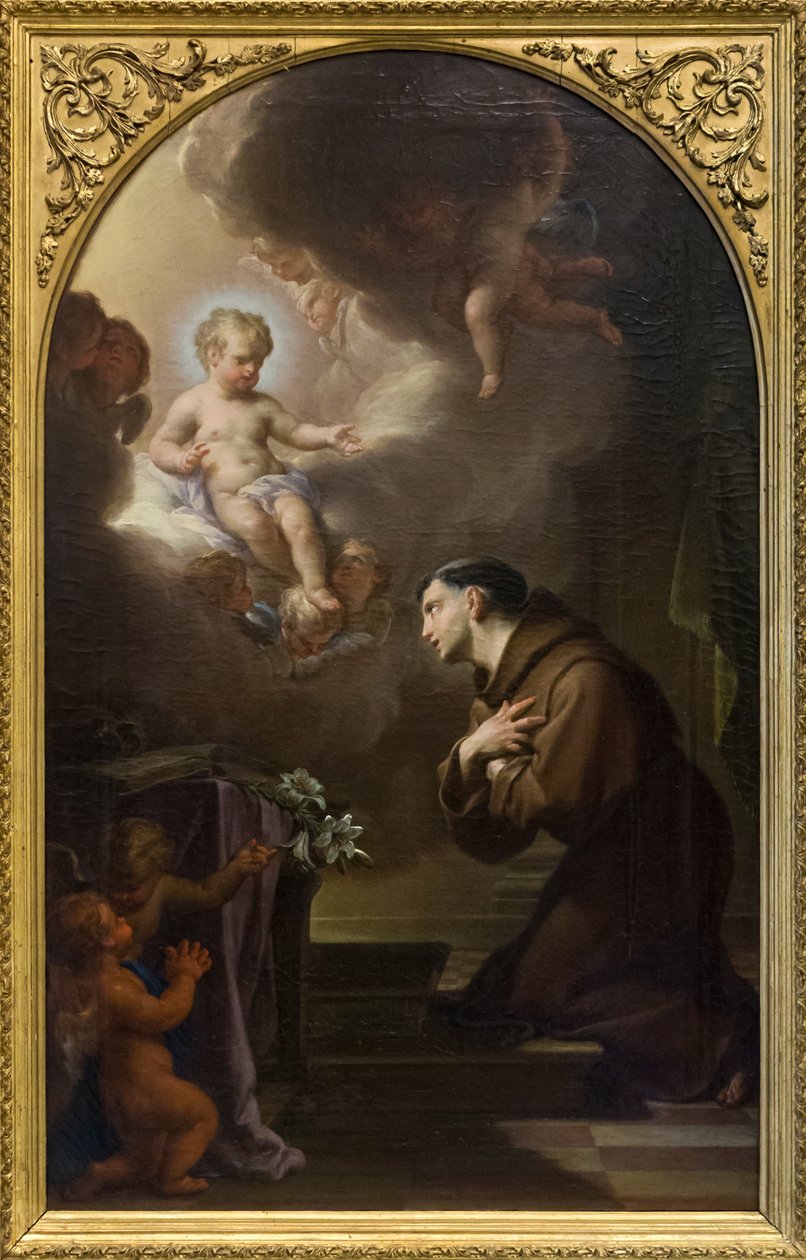 Vision de saint Antoine - Francesco Trevisani