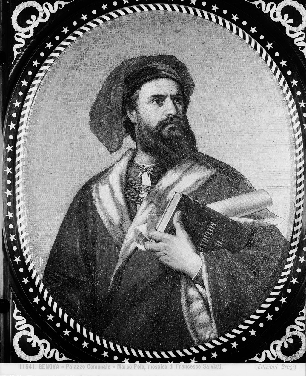 Marco Polo (mosaïque) - Francesco de Rossi Salviati Cecchino