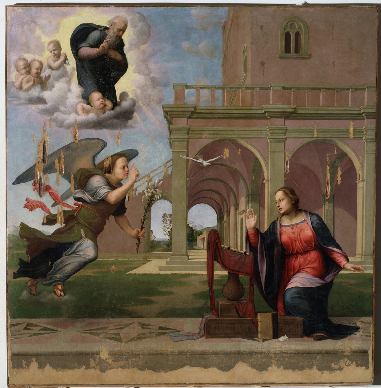 Annonciation - Francesco di Cristofano Franciabigio