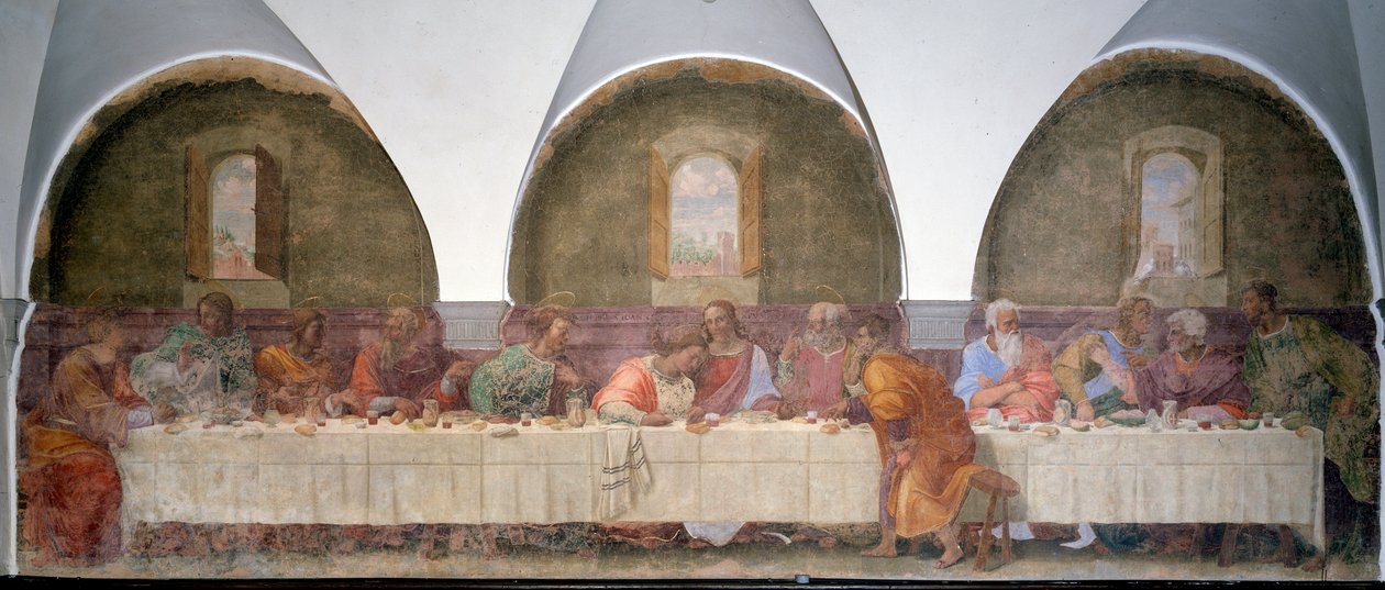 La Cène - Francesco di Cristofano Franciabigio