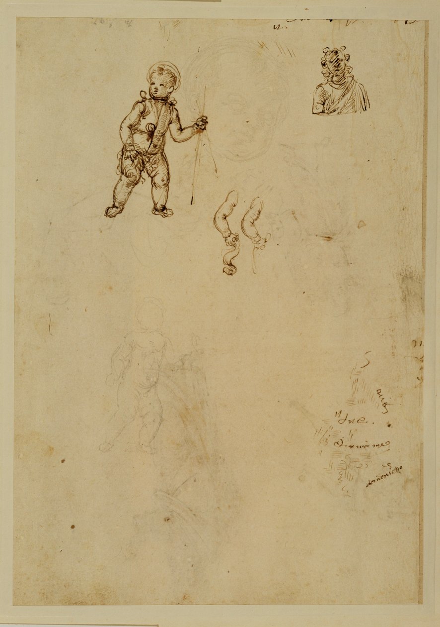 Un jeune Saint John ... - Francesco di Simone (attr. to)