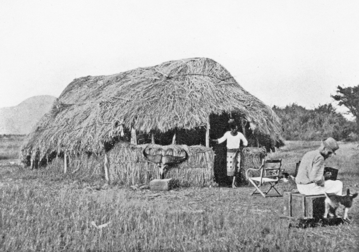 Ma maison en camp sur le Guaso Nyiro, de 