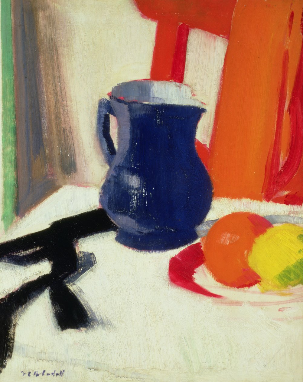 Bleu et orange - Francis Campbell Boileau Cadell