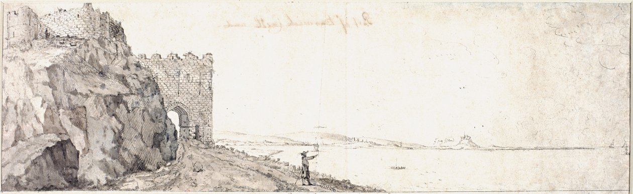 Porte, château de Bamburgh - Francis Place