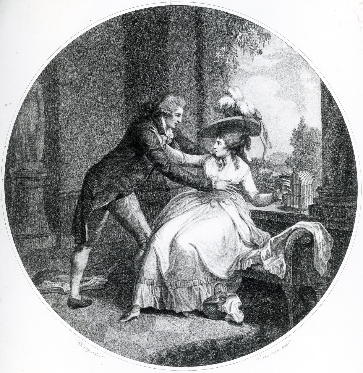 Le Chardonneret, 1789 - Francis Wheatley