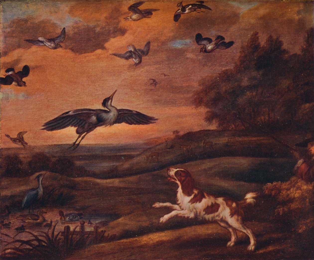 Tir de Pluvier, fin du XVIIe siècle, 1922 - Francis Barlow