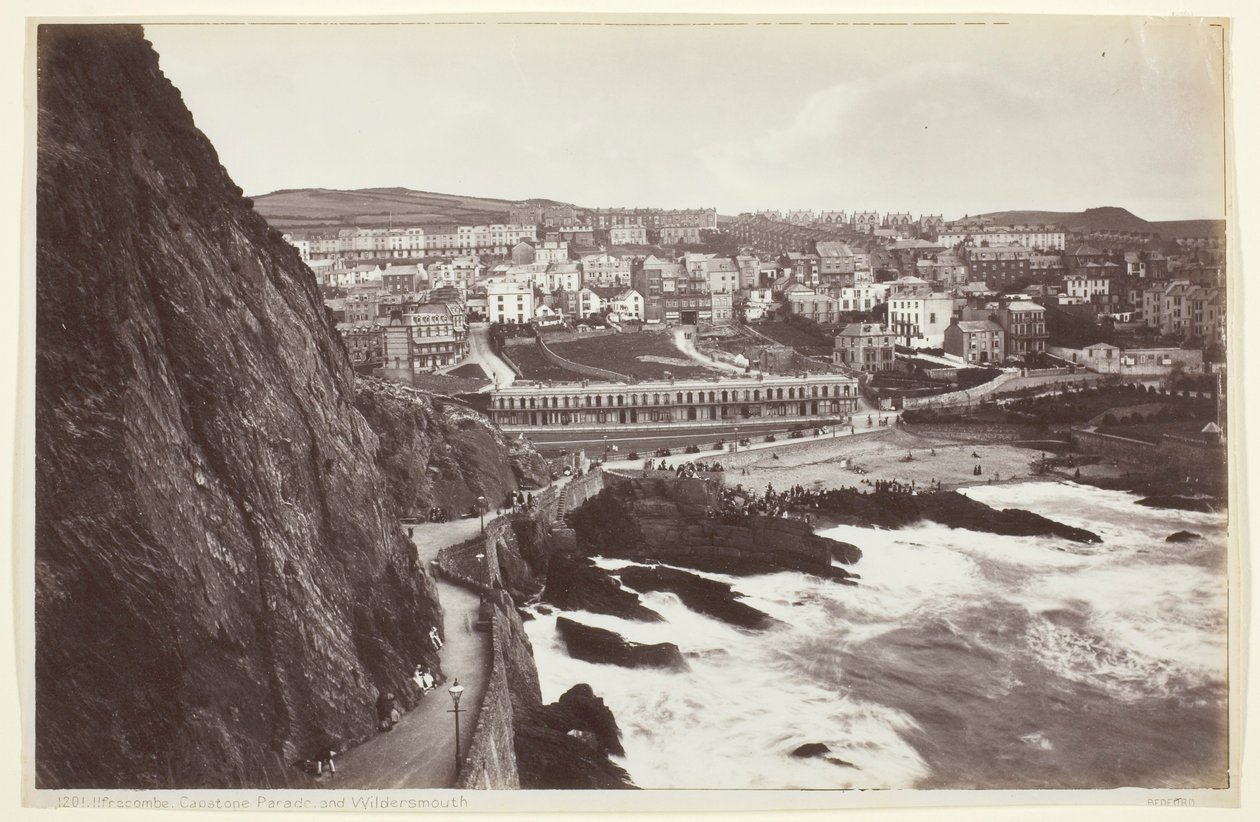 Ilfracombe, Capstone Parade et Wildersmouth - Francis Bedford