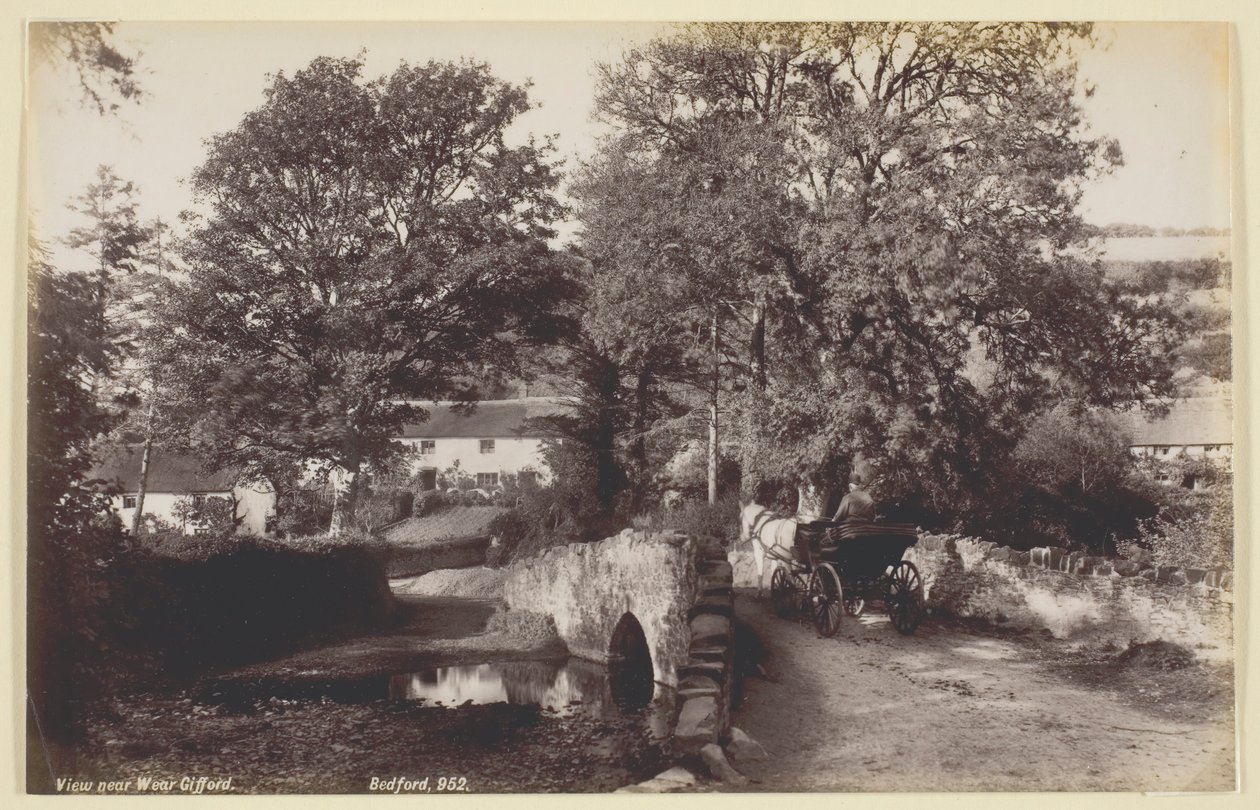 Vue près de Wear Gifford, 1860-94 - Francis Bedford