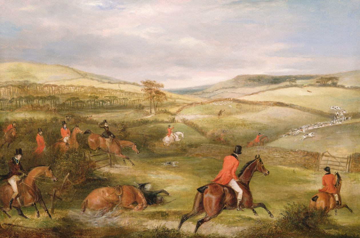 La chasse de Berkeley - Francis Calcraft Turner