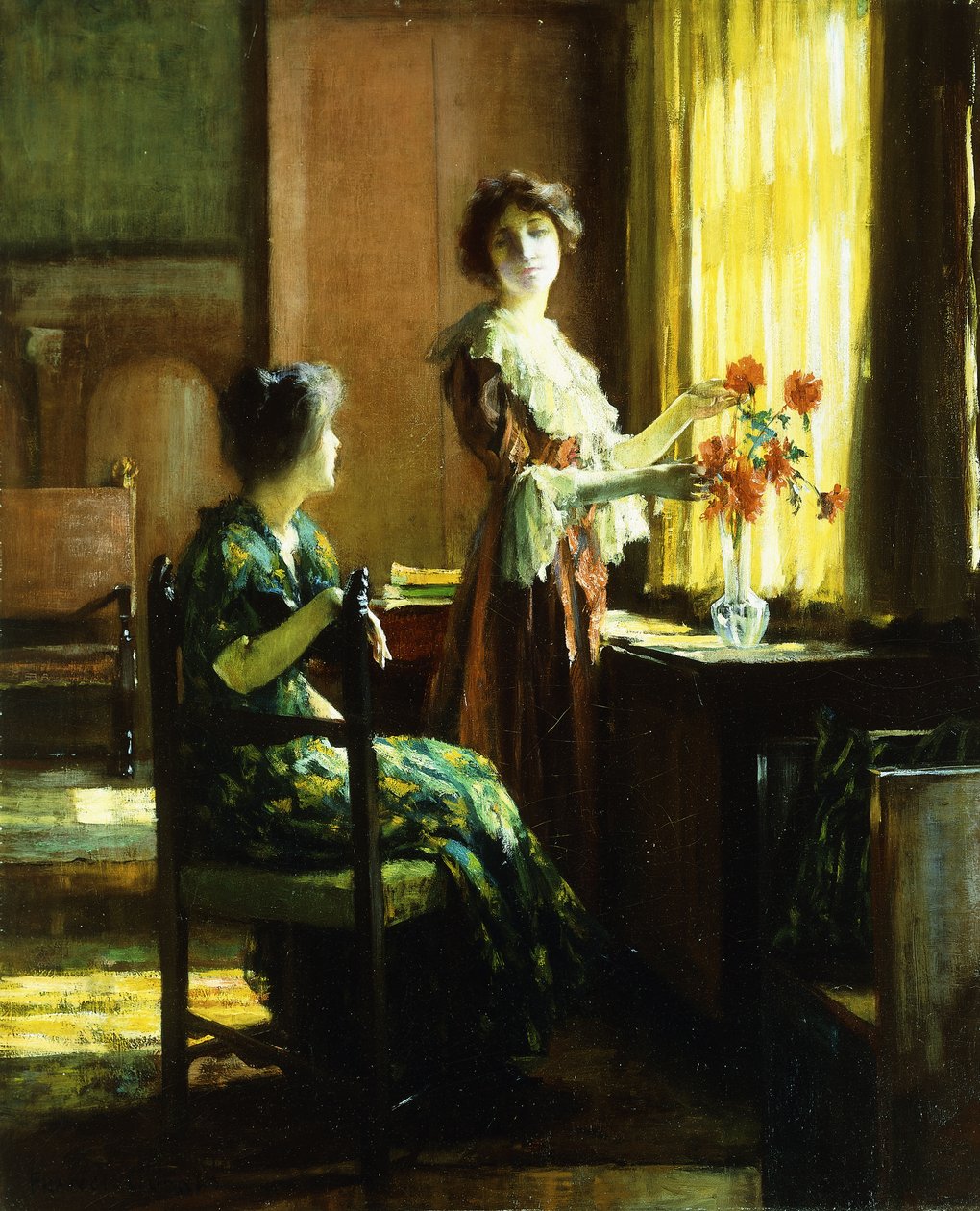 Fenêtre ensoleillée - Francis Coates Jones