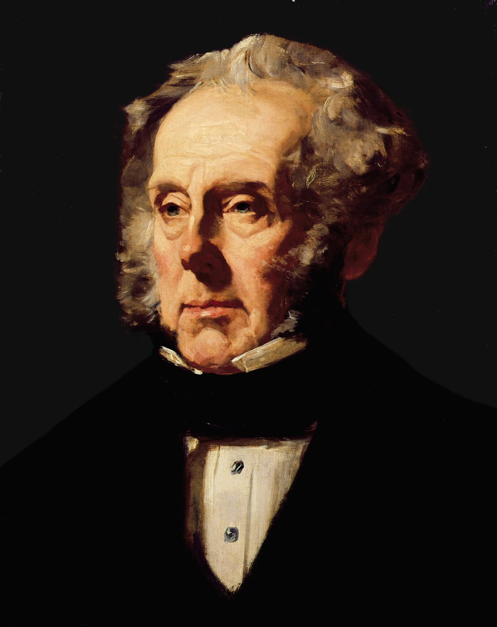 Henry John Temple, 3e vicomte Palmerston, vers 1855 - Francis Cruikshank