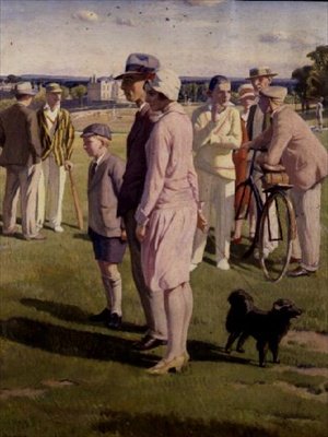 Le match de cricket - Francis Dodd