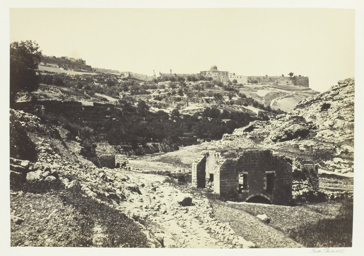 Jérusalem depuis le mur d
