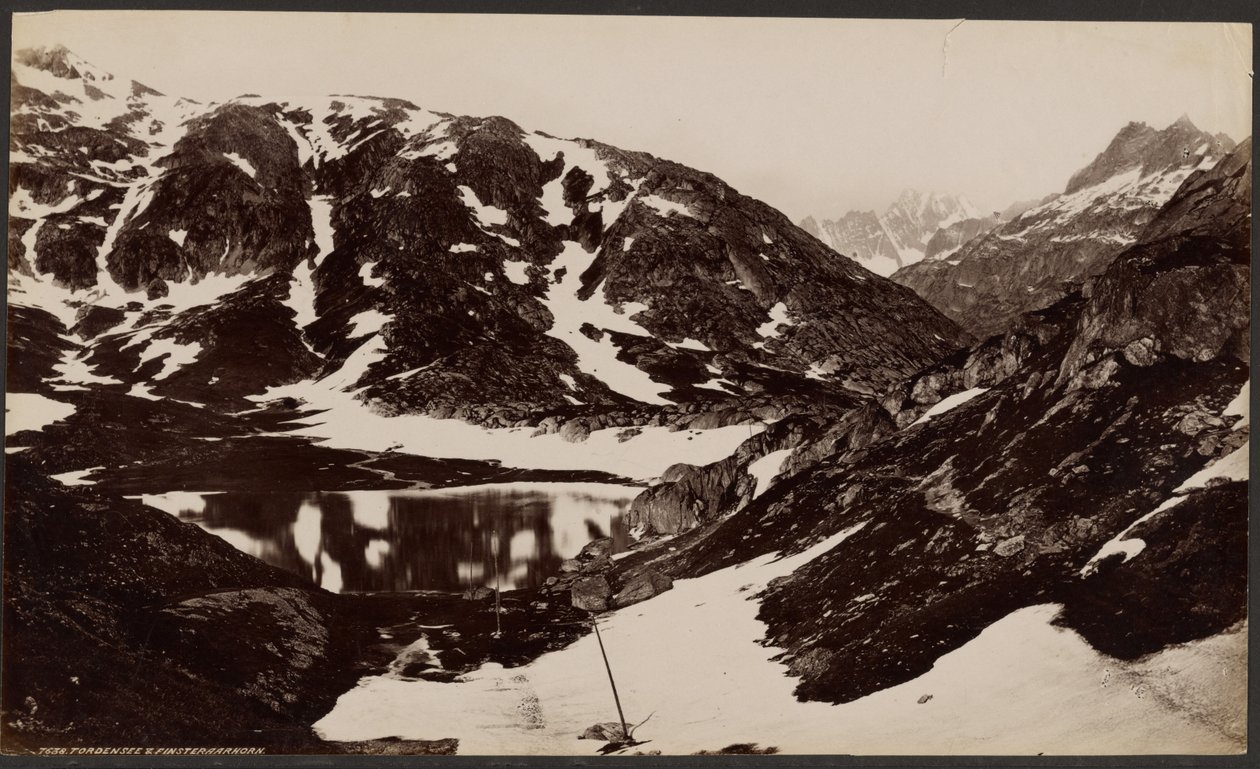 Tordensee et Finsteraarhorn - Francis Frith