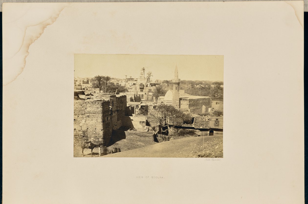 Vue de Boolak - Francis Frith