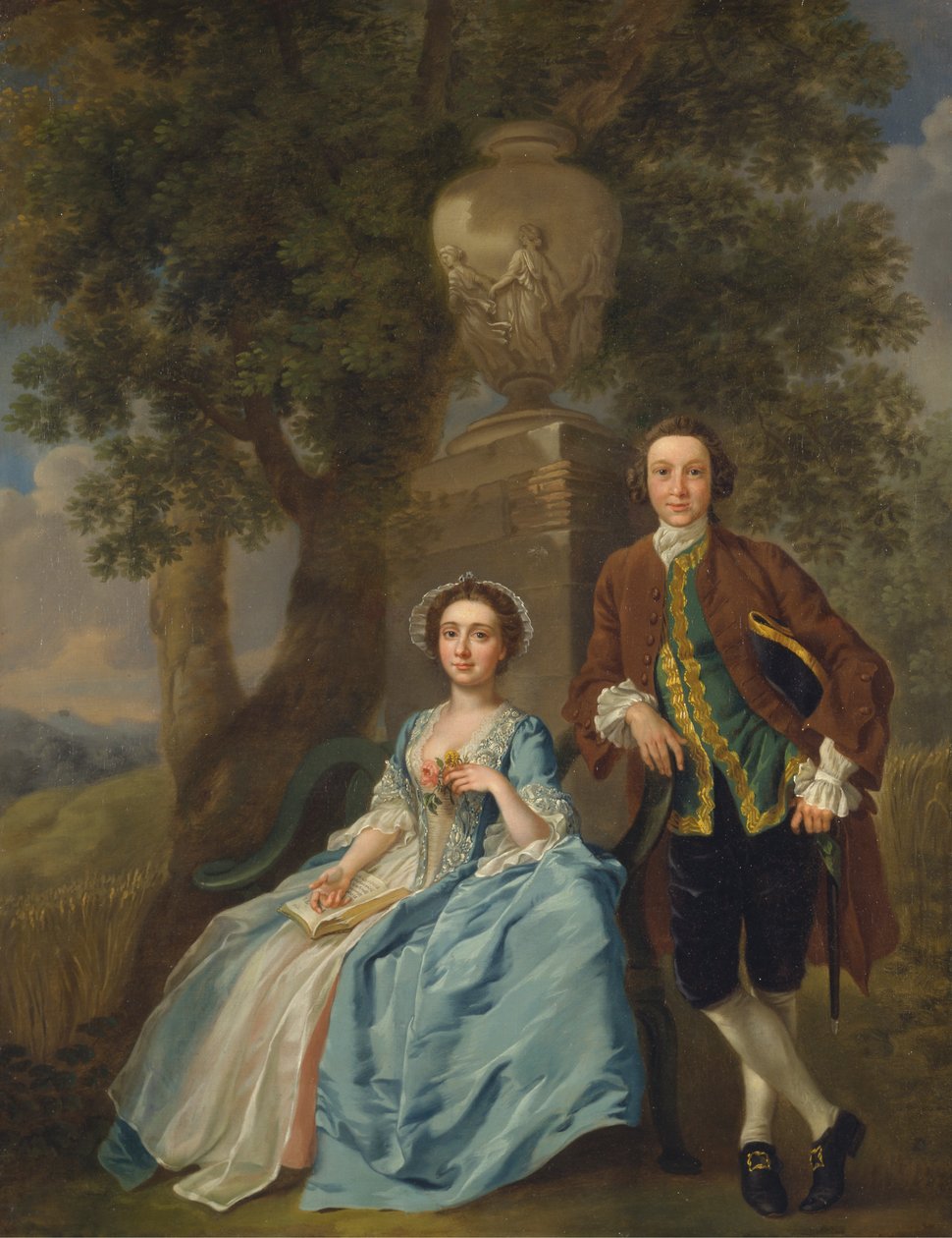 George et Margaret Rogers - Francis Hayman