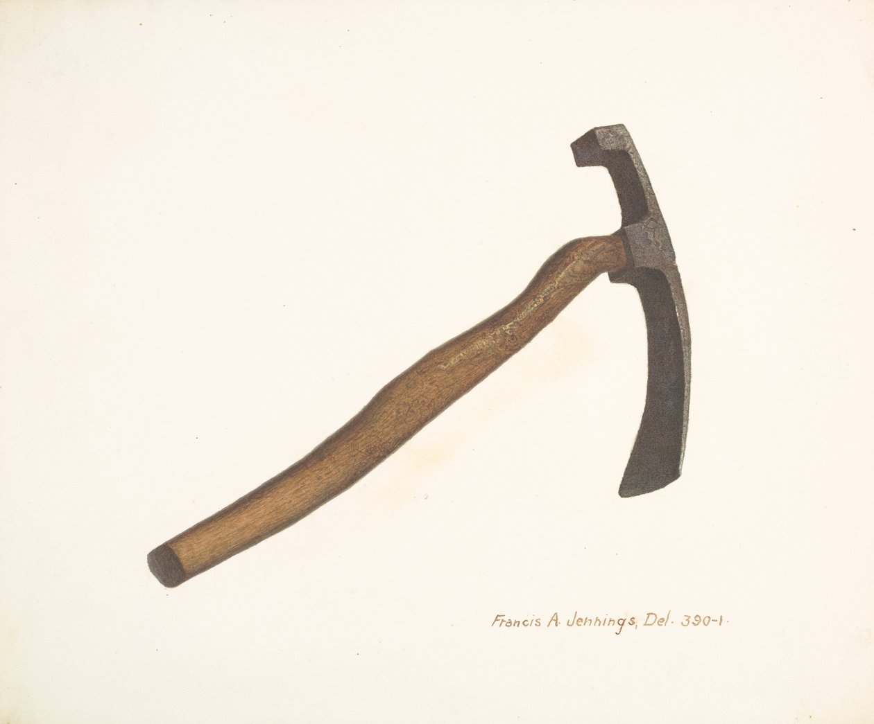 Adz de tonnelier - Francis Jennings