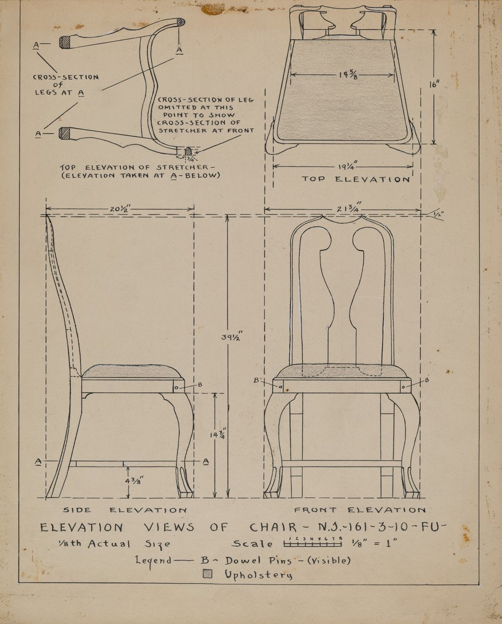 Chaise - Francis Law Durand
