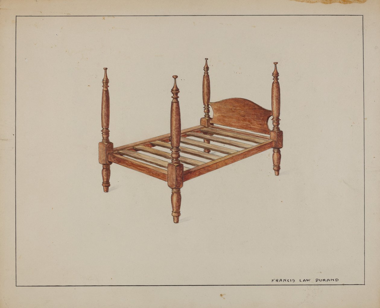 Lit de poupée - Francis Law Durand