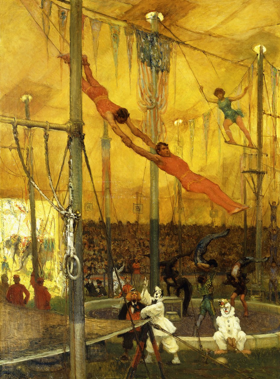 Artistes de Trapèze - Francis Luis Mora