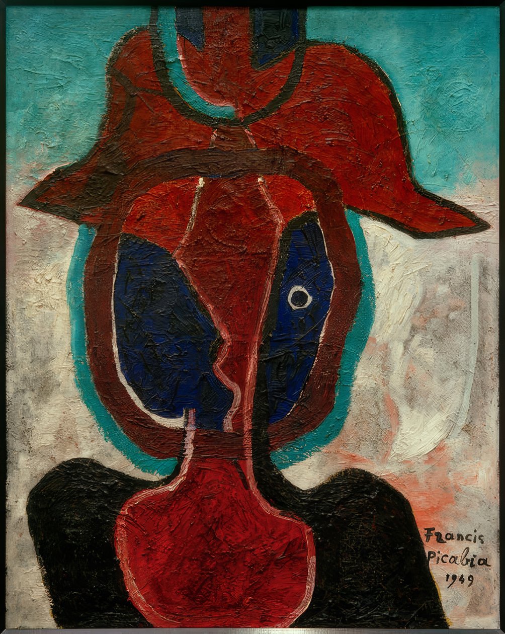 Une figure sombre - Francis Picabia