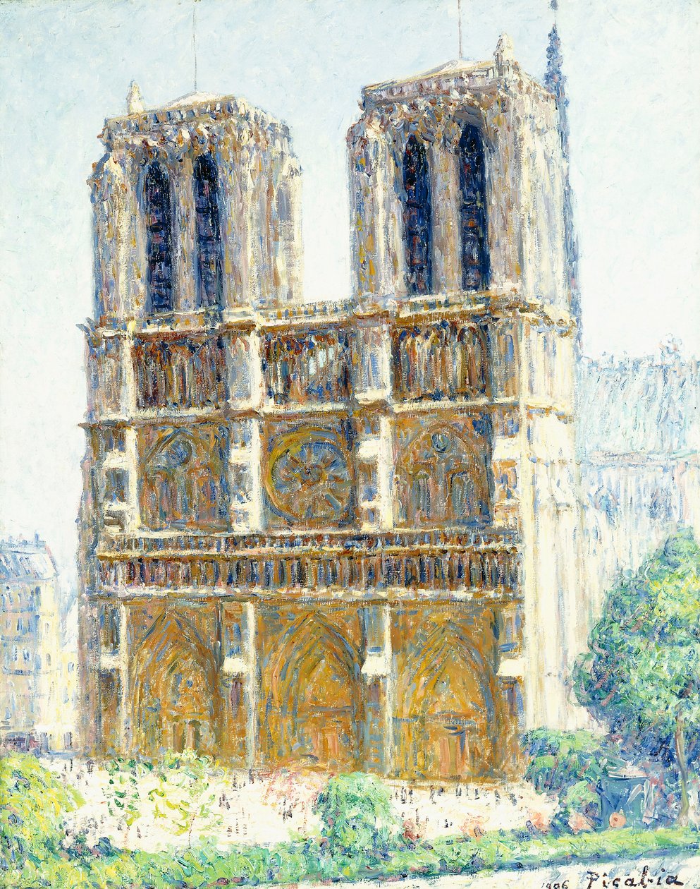 Notre Dame, effet de lumière - Francis Picabia