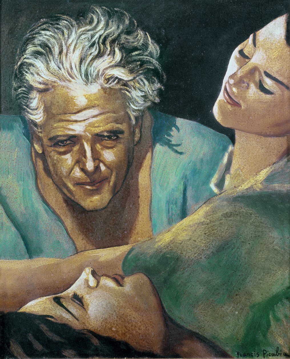Autoportrait, vers 1940 (huile sur toile) - Francis Picabia