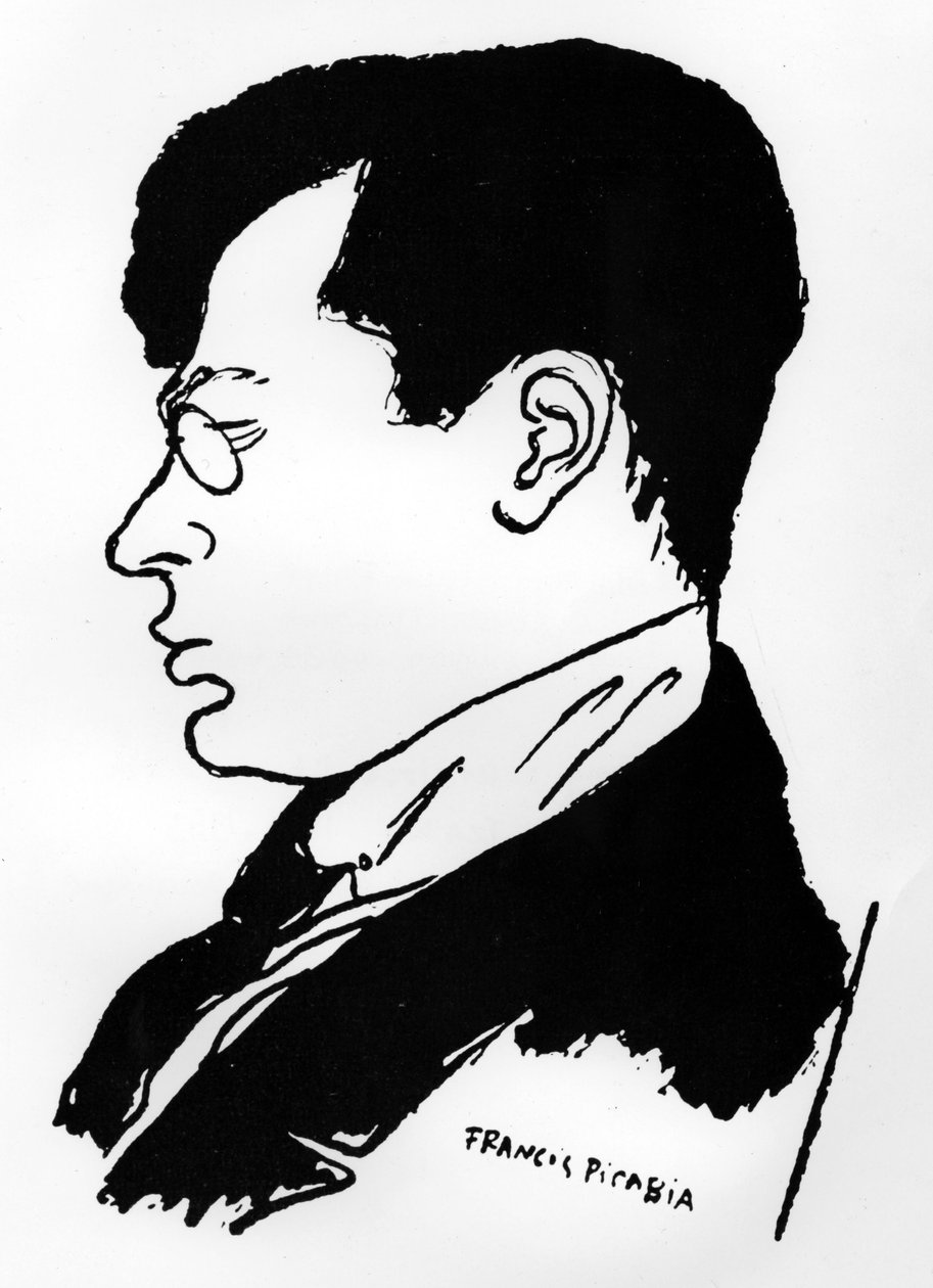 Tristan Tzara (lithographie) - Francis Picabia