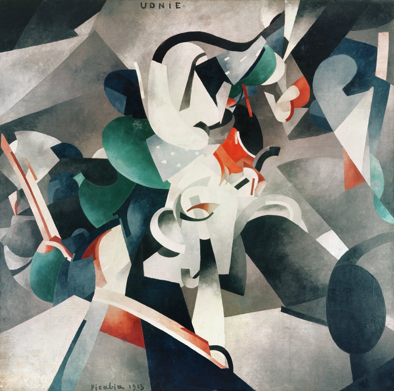 Udnie, jeune fille américaine - Francis Picabia