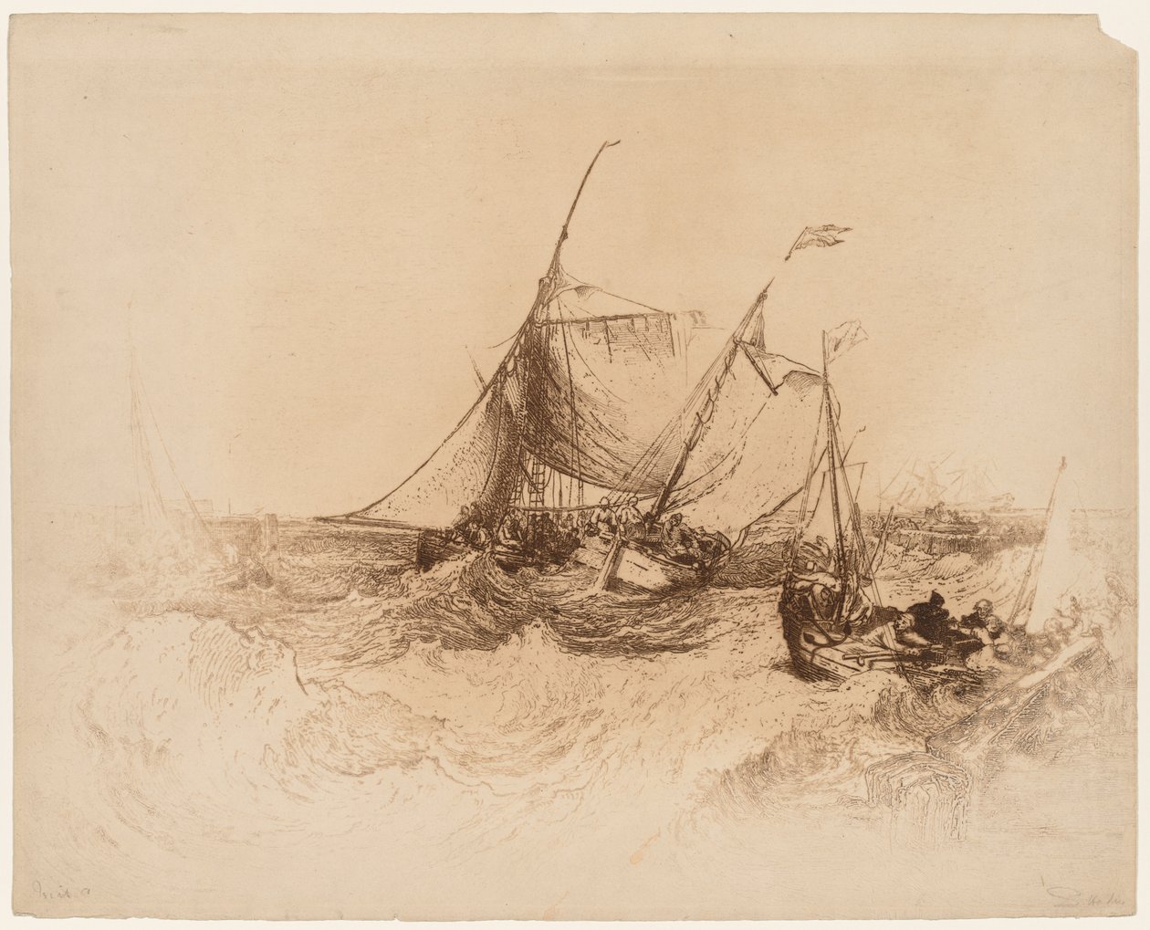 Jetée de Calais - Francis Seymour Haden