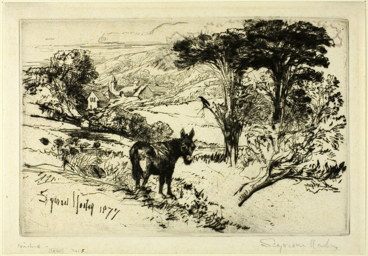 Ferme de Challow - Francis Seymour Haden