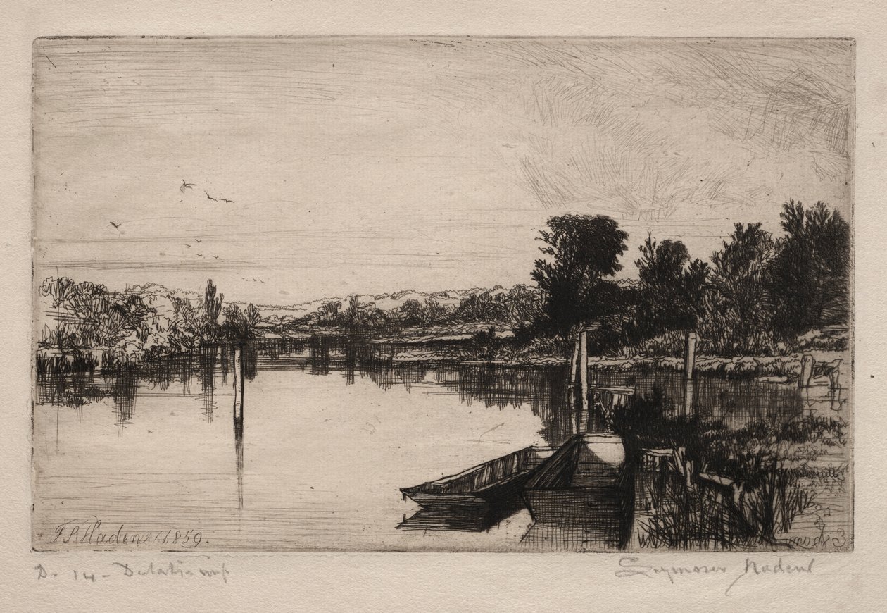 Egham - Francis Seymour Haden