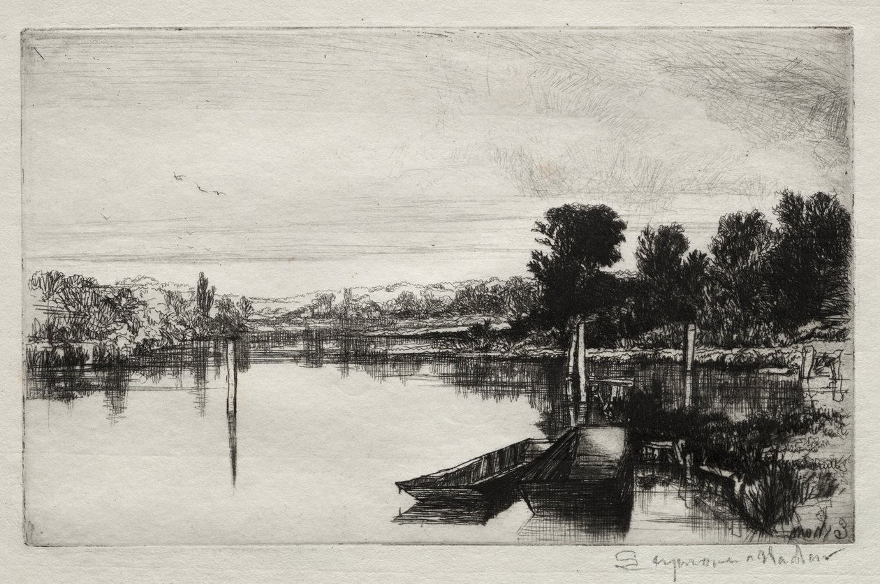 Egham - Francis Seymour Haden