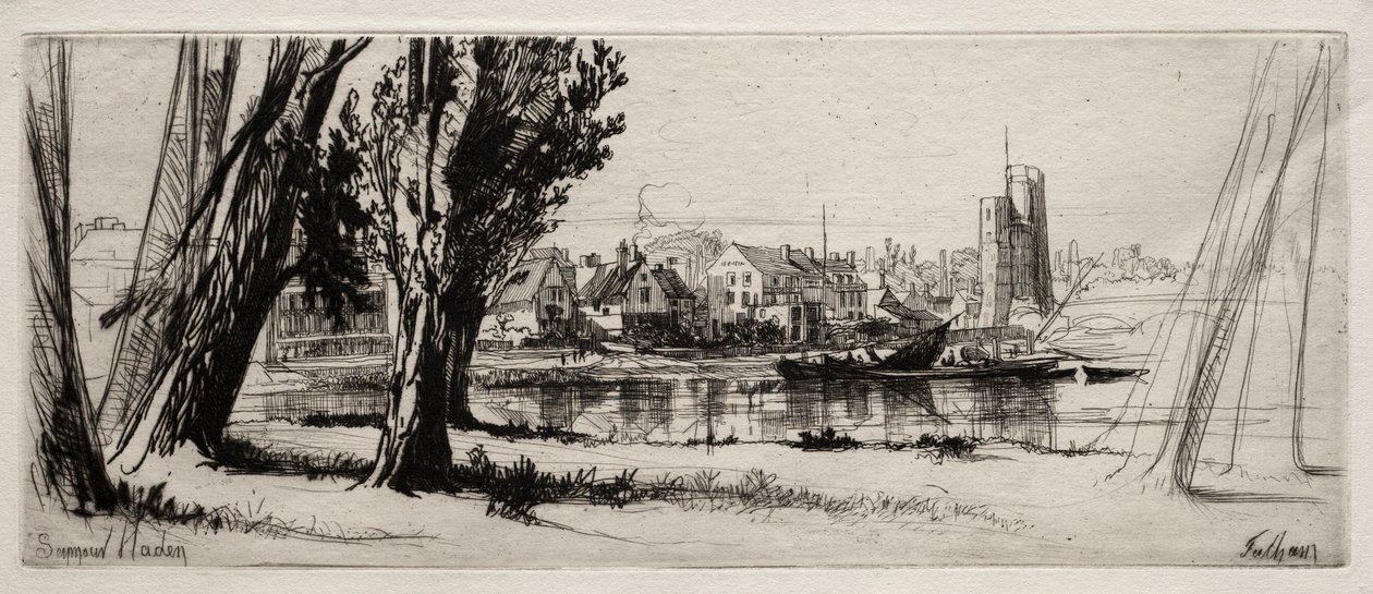 Fulham - Francis Seymour Haden