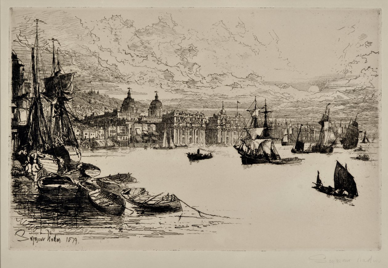 Greenwich - Francis Seymour Haden