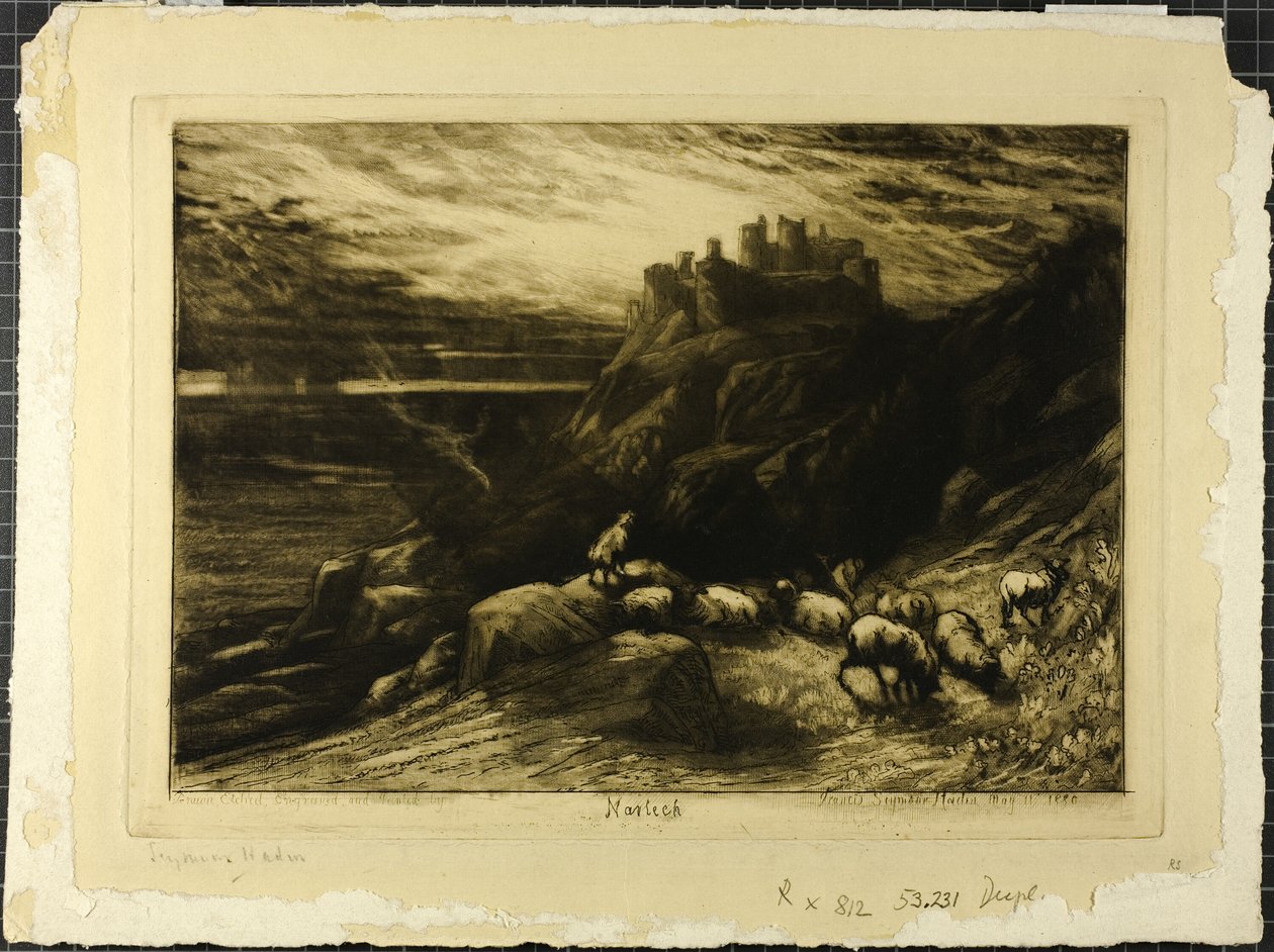 Harlech, No. II - Francis Seymour Haden