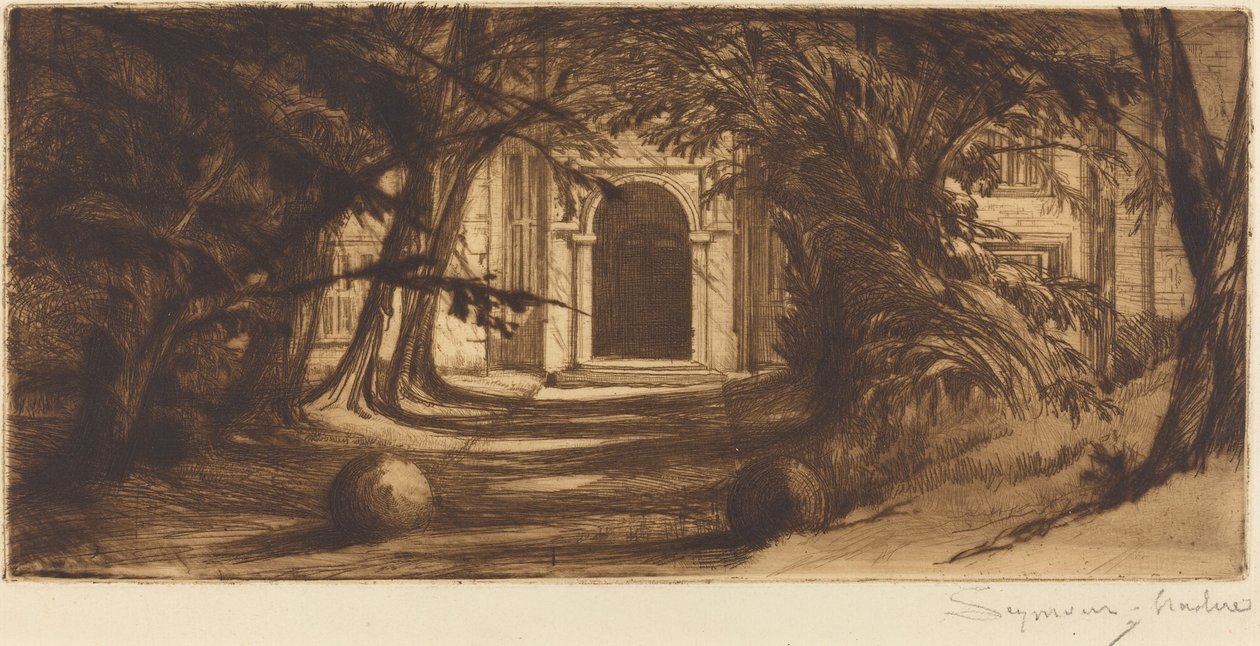 Mytton Hall - Francis Seymour Haden