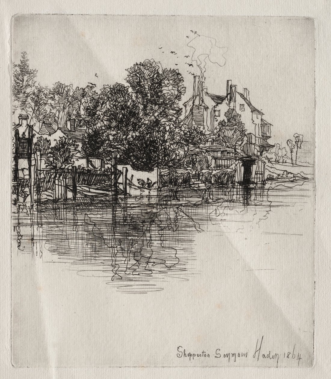Shepperton, 1864 - Francis Seymour Haden