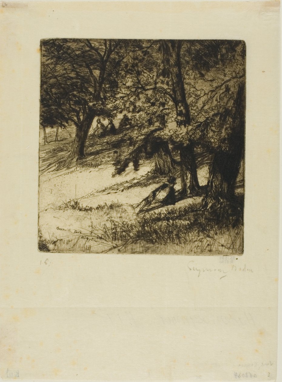 Sous le couvert... - Francis Seymour Haden