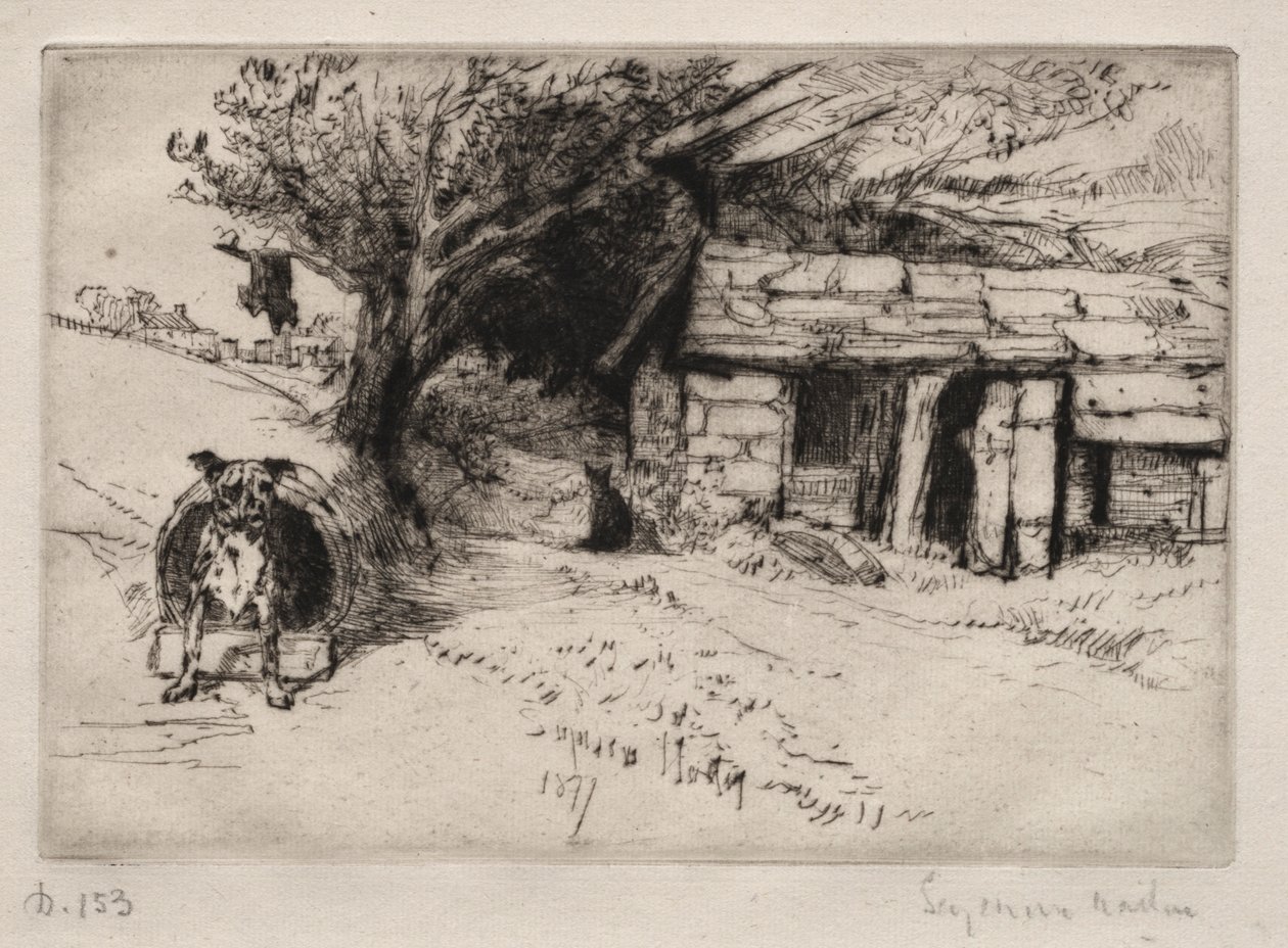 La cabine - Francis Seymour Haden