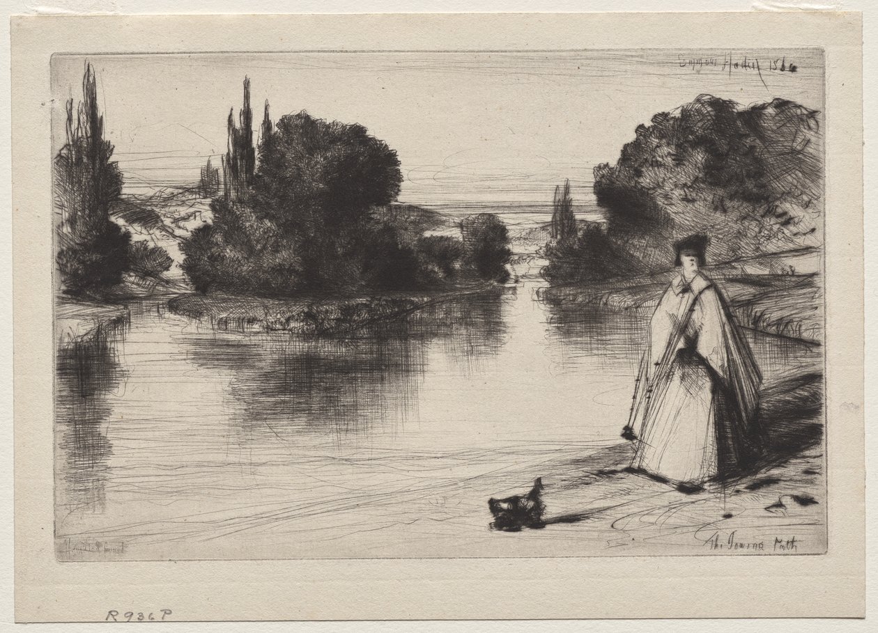 Le Chemin de Halage - Francis Seymour Haden