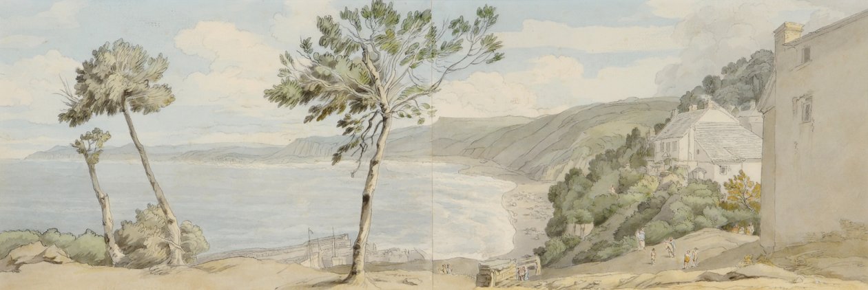 Clovelly - Francis Towne