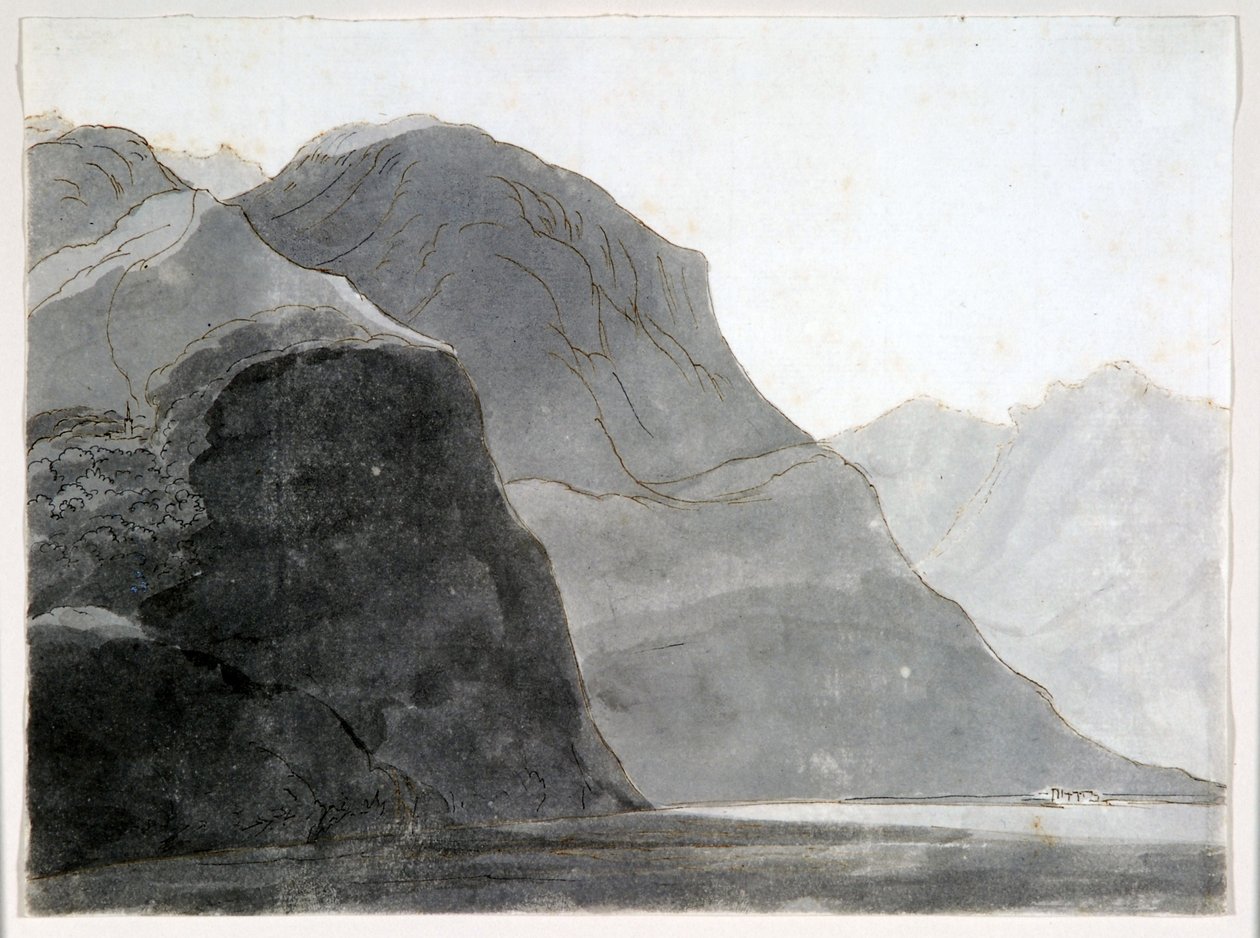 Lac de Côme - Francis Towne