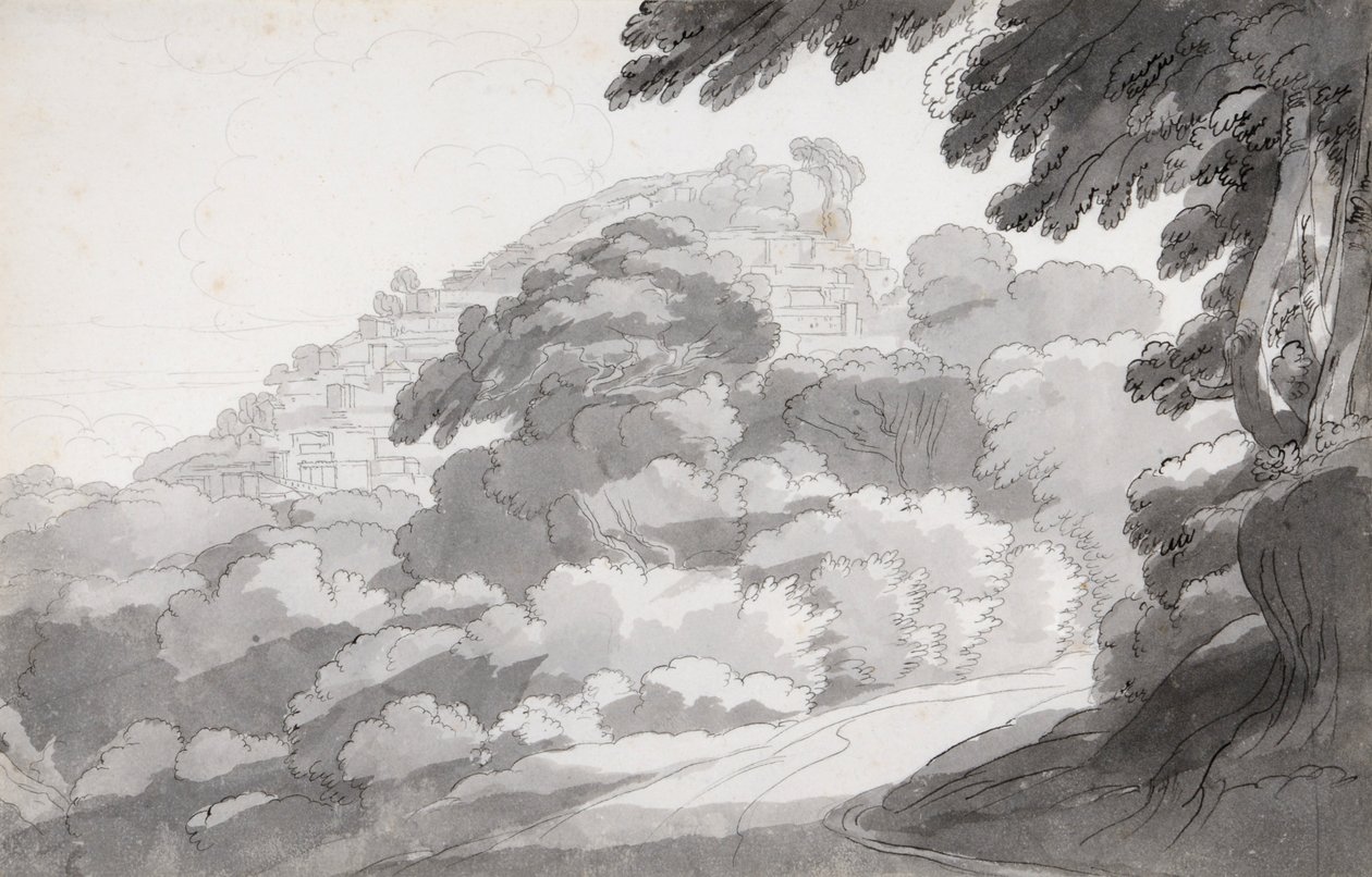 Rocca di Papa - Francis Towne