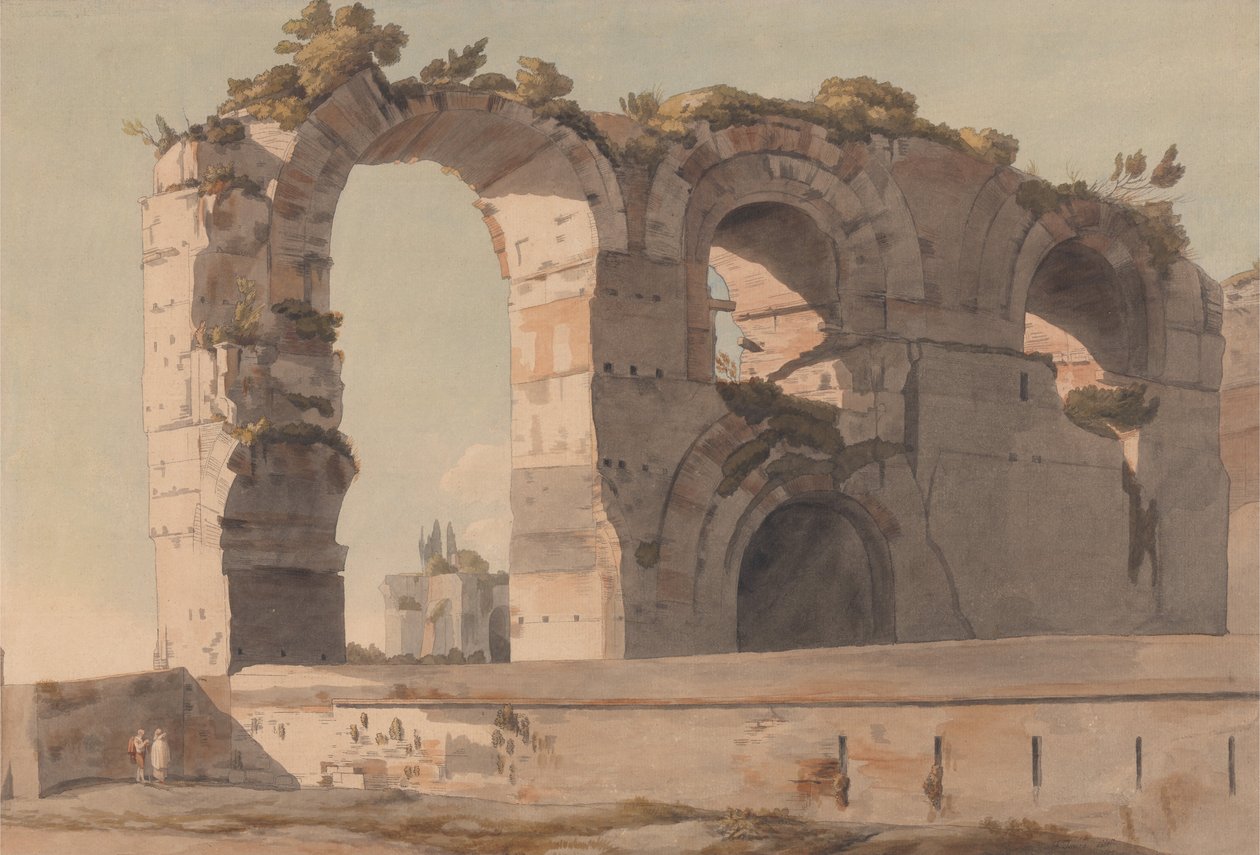 Aqueduc Claudien, Rome - Francis Towne