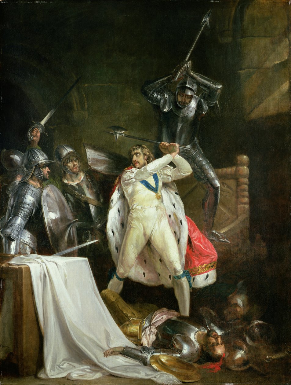 La Mort du roi Richard II, c.1792-93 - Francis Wheatley