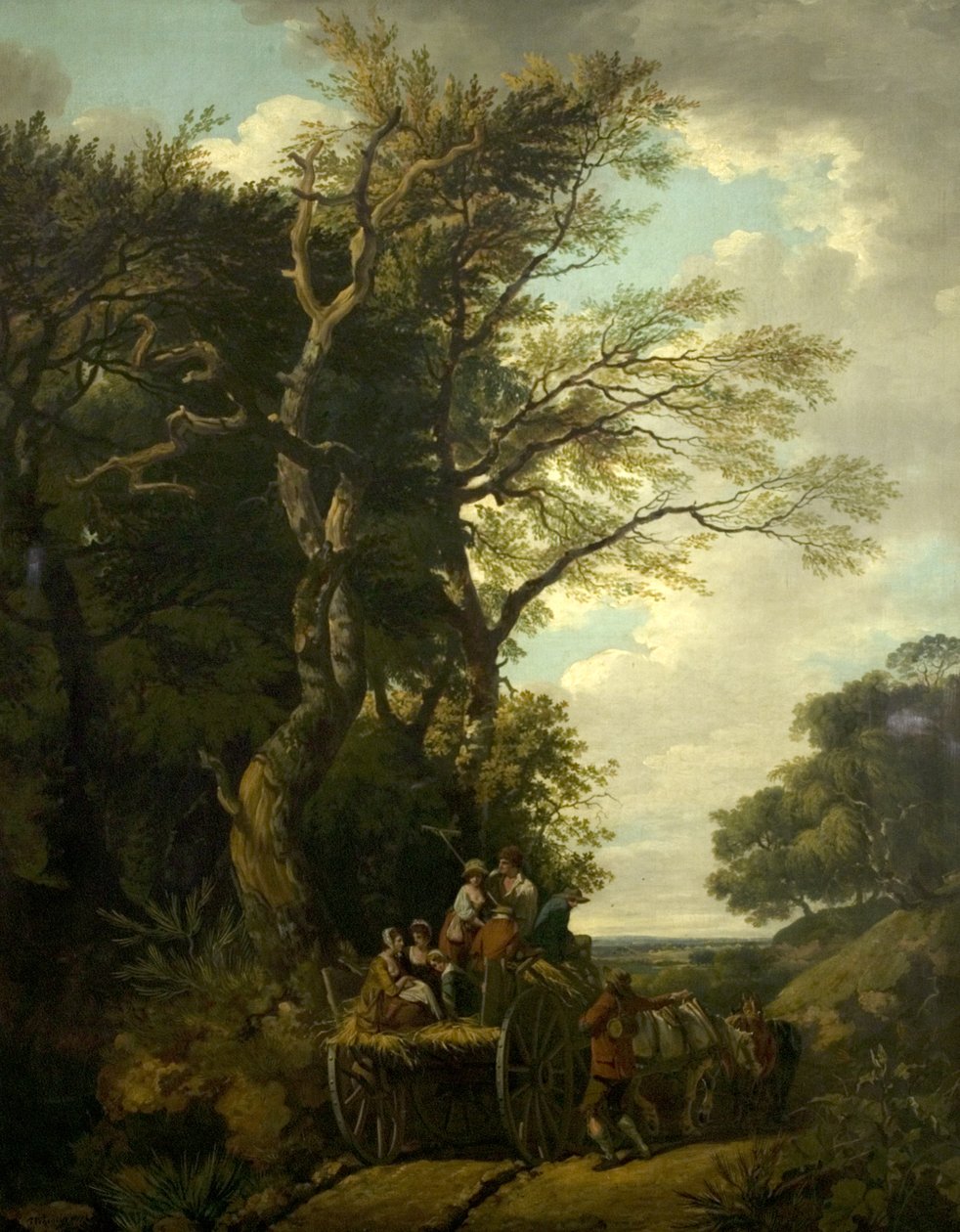 Le chariot de la moisson, 1774 - Francis Wheatley